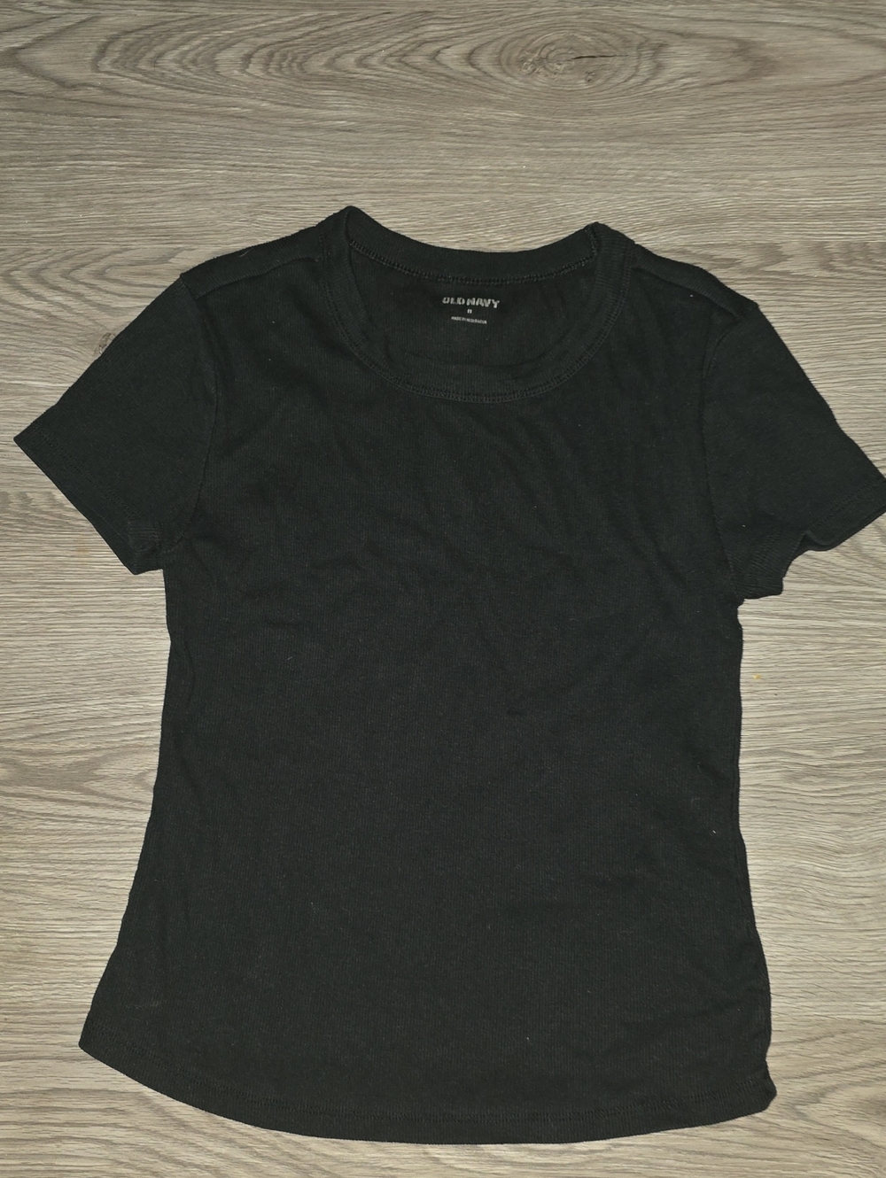 138 - Old Navy Black Short Sleeve Crewneck Tee